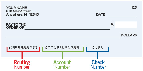 how to find your bank account routing number